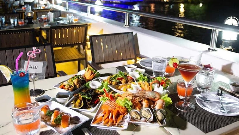 Bangkok: The Planet Dinner Cruise - The ship experience: open decks, skyline angles, and sound that actually works