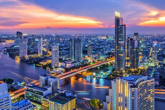 Bangkok Three Temples and The City - From BTS Saphan Taksin to the river: how the getting-around works