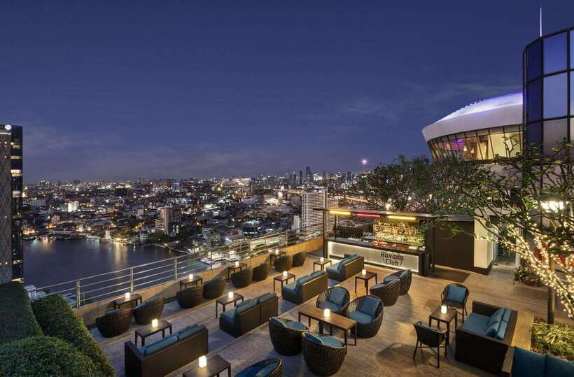 Bangkok: ThreeSixty Rooftop Bar at Millennium Hilton - Food and drinks: snacks that hit harder than you expect