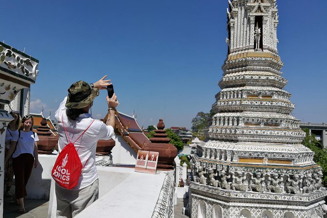 Bangkok Tour: Highlights & Hidden Gems & Long Tail Boat - Stop 3: Wat Arun (Temple of Dawn) Across the River