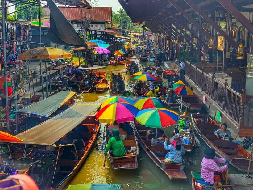 Bangkok: Train Market & Floating Market with Boat Ride - Key highlights you will actually feel