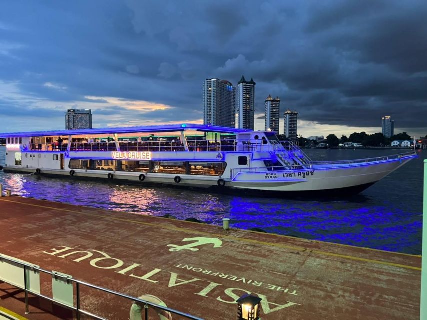 Bangkok: VELA Dinner Cruise Ticket - Key points worth knowing