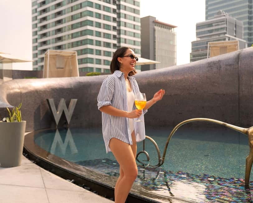 Bangkok: W Hotel Pool & Gym Experience - Sundays and the Polar Plunge Ice Bath