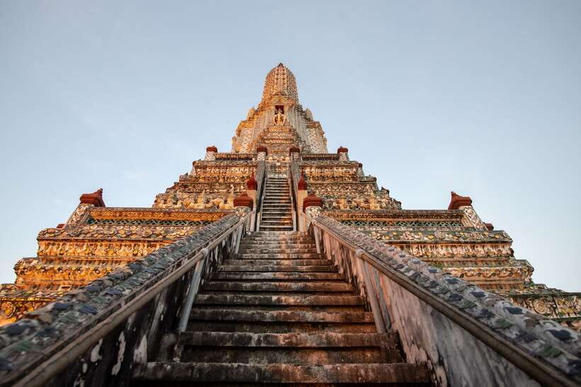 Bangkok: Wat Pho and Wat Arun Guided Walking Tour - Low-impact temple time: glass-bottle water and carbon offsets
