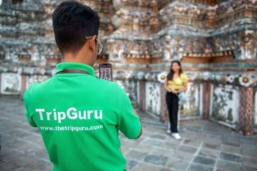 Bangkok: Wat Pho and Wat Arun Guided Walking Tour - Meeting at Tha Tian Pier: start easy, don’t be late