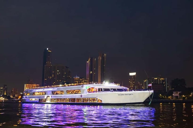 Bangkok: White Orchid Chao Phraya Cruise, Thai Buffet & Beer - White Magnolia at Night: What Makes It Special on the Chao Phraya