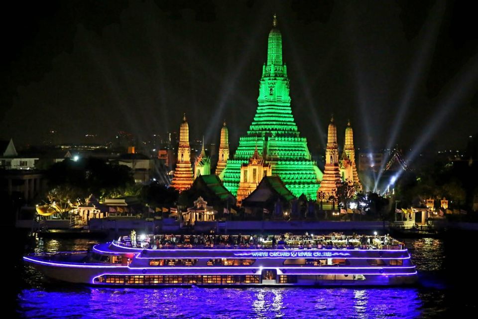 Bangkok: White Orchid Chao Phraya Dinner Cruise - Buffet reality check: how to eat well without feeling rushed
