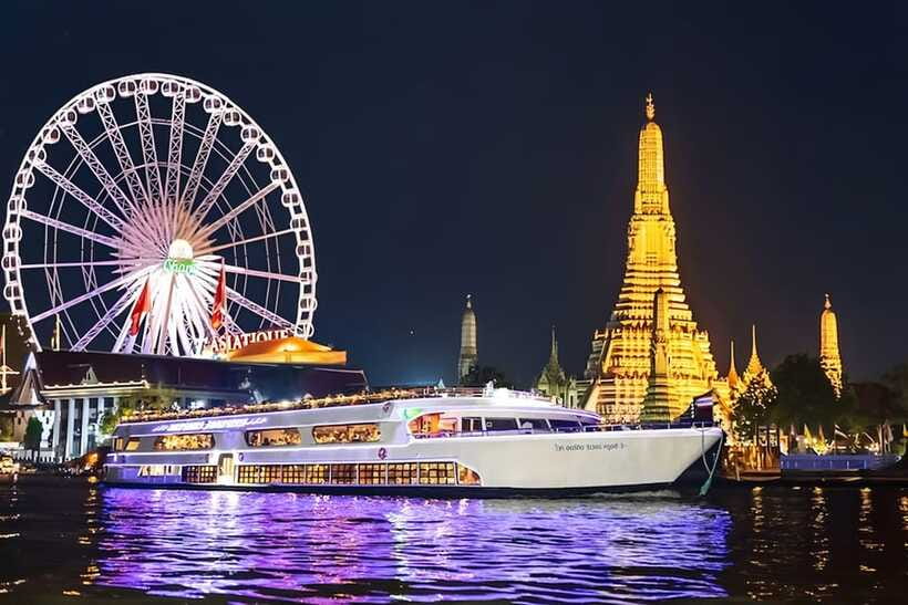 Bangkok: White Orchid Chao Phraya Dinner Cruise free Beer - How the Two-Hour Timing Feels in Real Life