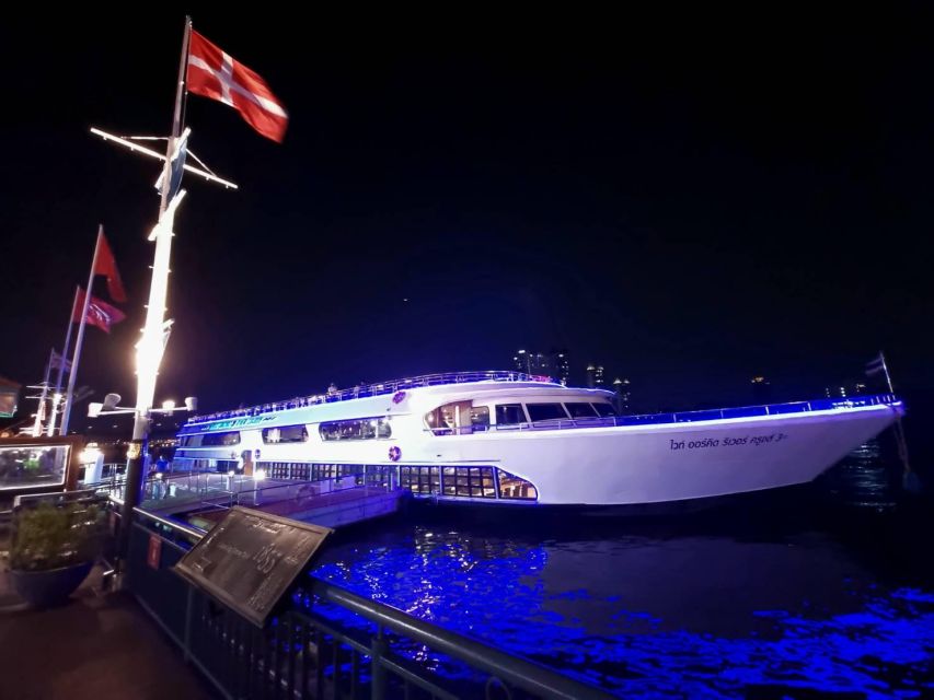 Bangkok: White Orchid Chao Phraya Dinner Cruise - Icon Siam vs Asiatique: where you meet and how to avoid timing stress