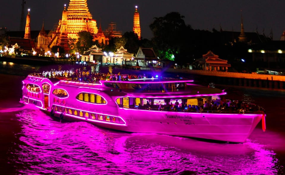 Bangkok: Wonderful Pearl Cruise with Optional Hotel Transfer - The buffet spread: seafood, Thai favorites, and international comfort food