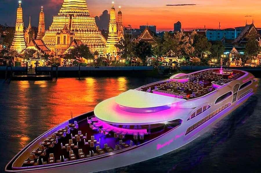 Bangkok: Wonderful Pearl Dinner Cruise and Live Performance - Key highlights at a glance
