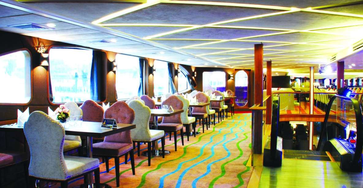 Bangkok: Wonderful Pearl Dinner Cruise at River City Pier - The Live Band + Traditional Dance Combo