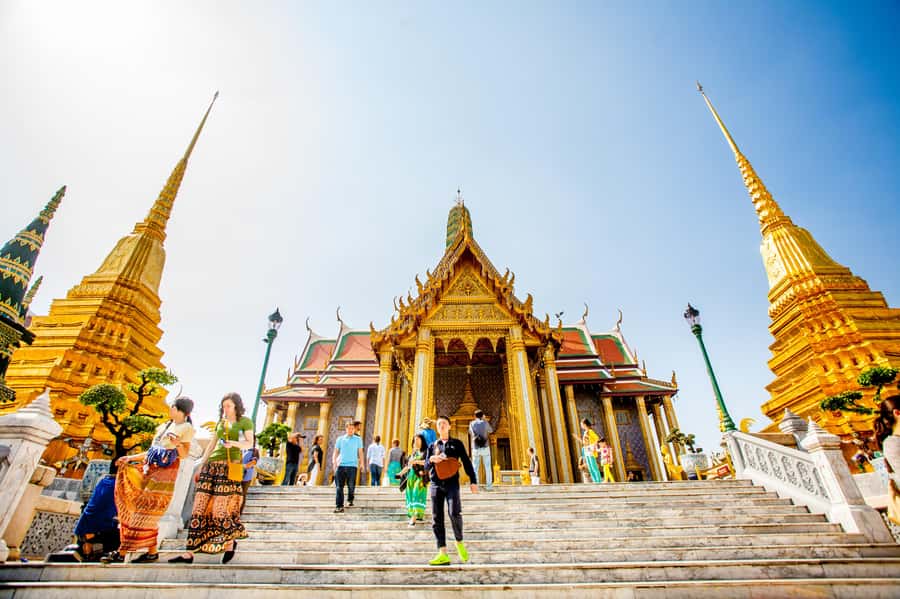 Bangkok's Highlights by Longtail Boat and on Foot - Grand Palace and Wat Phra Kaew: how to not get turned away