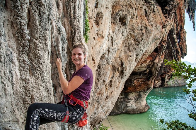 Beginner's Full Day Rock Climbing and Caving Tours at Railay Beach in Krabi - Who should book this and who should skip it
