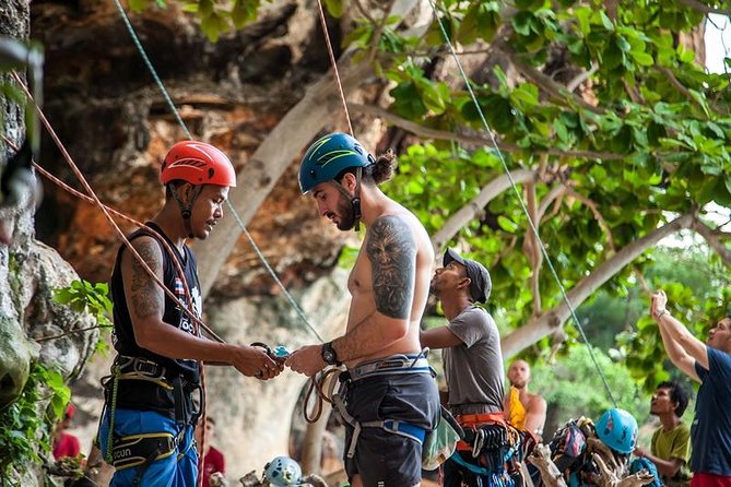 Beginner's Half-Day Rock Climbing Tours at Railay Beach Krabi - Gear fitting and the safety lesson that sets your confidence