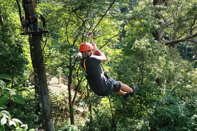 Best Seller:Rafting 5km+Flying Fox (Full day From Phuket) - From Phuket Morning Pickup to Phang Nga Day Energy