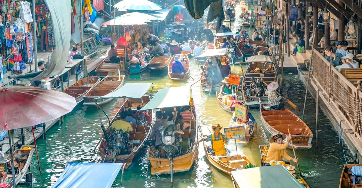 BKK : Private Damnoen Saduak Floating Market Half Day - Shopping and snacks on the canal: quick wins