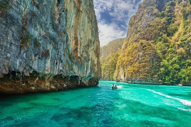 Blu Anda Catamaran to Phi Phi from Phuket - Tonsai Bay at the end: beach time, shopping, and last-light swims