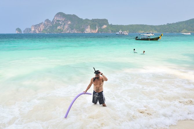 Blu Anda Catamaran to Phi Phi from Phuket - Morning snorkeling stops: Bamboo Island and Monkey Bay