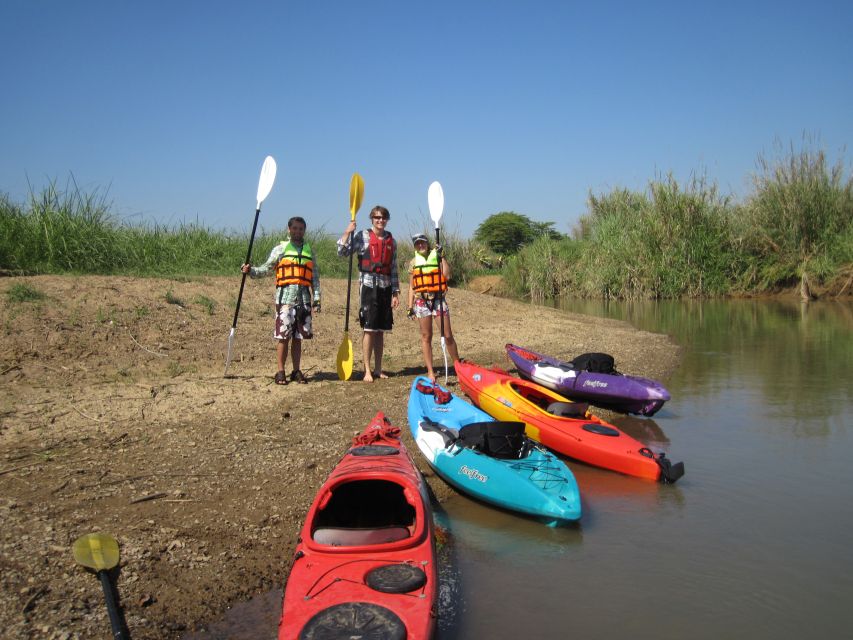 Chiang Mai: 15 km Leisure River Kayaking at Mae Ngat forest - The paddle: Ping River calm, birds, and quiet rural life