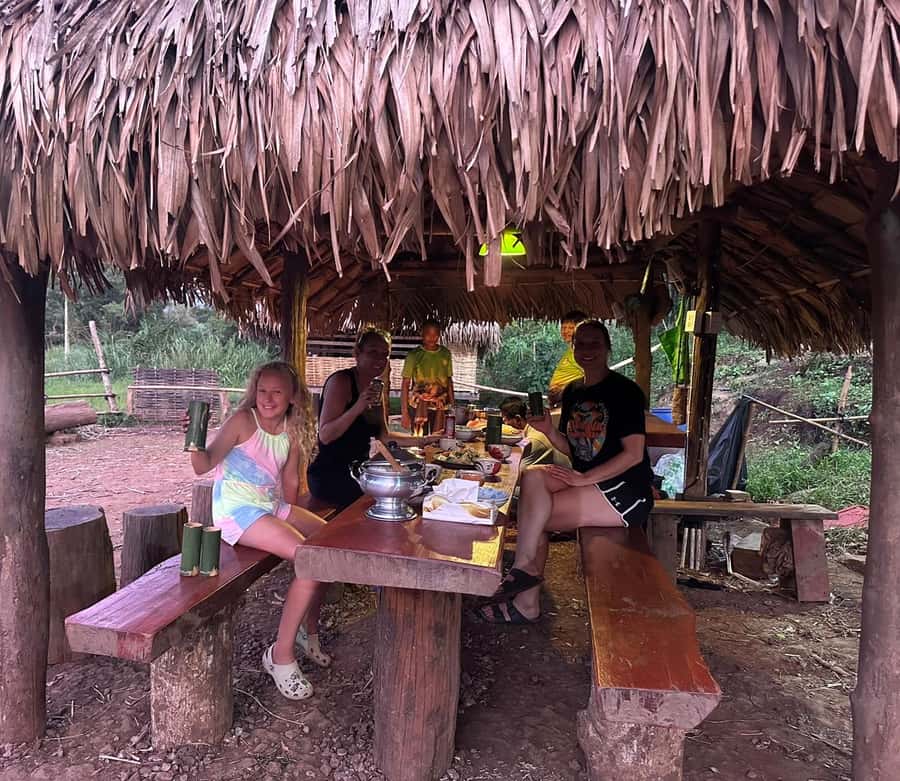 Chiang Mai 2-Day: Good Morning Elephant & Overnight Homestay - The First Night: Dinner, Campfire Chat, and Living Forest Life