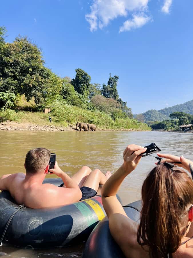 Chiang Mai 2-Day: Trekking, Tubing & Elephant Observation - Day 1: Jungle Trek to Tard Mok Waterfall, Then Float the Mae Taeng