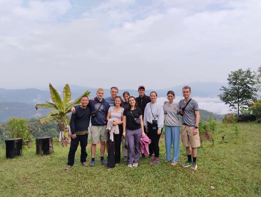 Chiang Mai: 2-Days Chiang Mai Amazing Trek - Day 1 Trek Through Forest, Waterfall, and Terraced Farmland