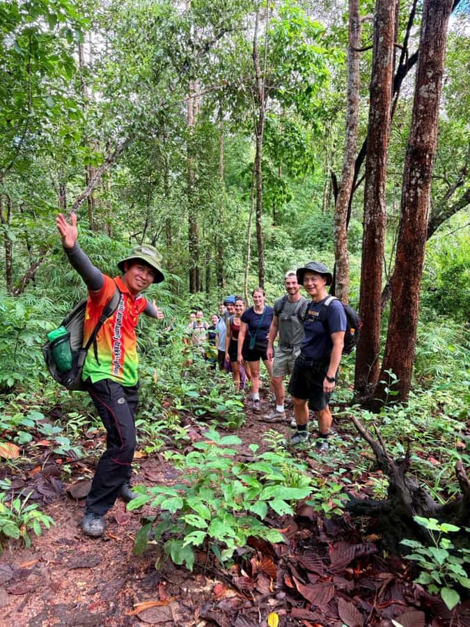 Chiang Mai: 2-Days Jungle Trek, Waterfalls and Karen Village - White Karen Village Overnight: Cottage Life, Herb Lessons, and Campfire Stars