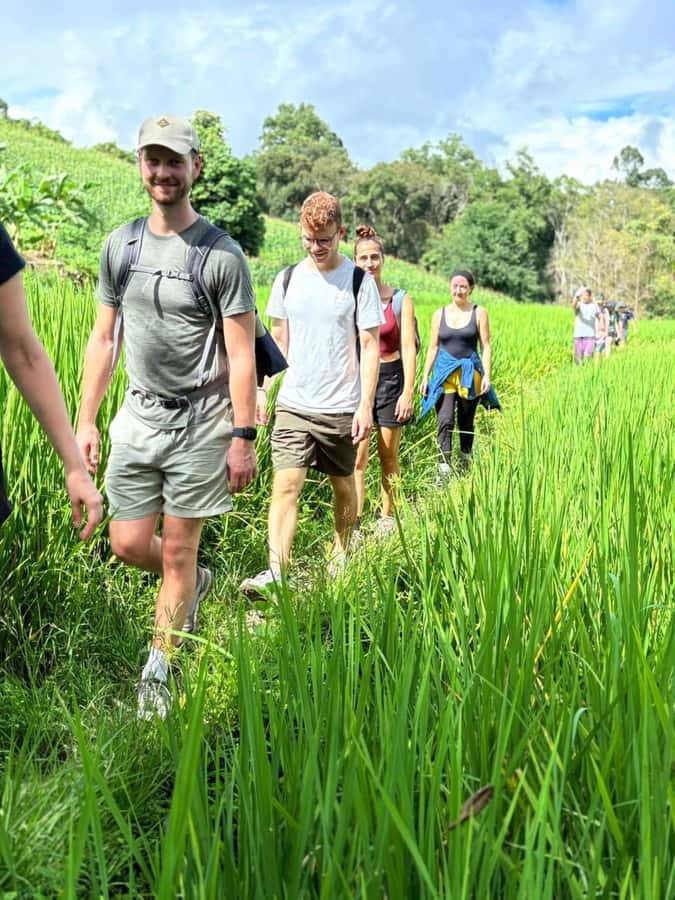 Chiang Mai: 2-Days Jungle Trek, Waterfalls and Karen Village - Day 2 Through Mae Wang Jungle: Wildlife Chances, Second Village Lunch, and Another Waterfall