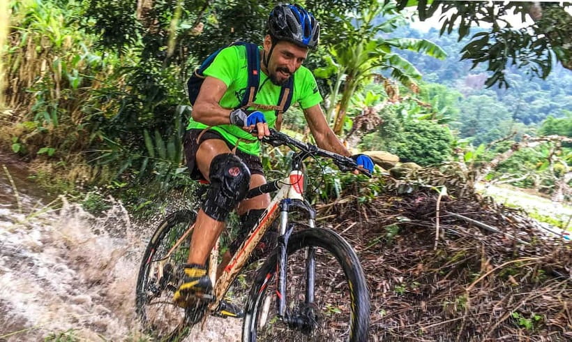 Chiang Mai: 20km Downhill Mountain Biking Challenge Suthep M - San Ku and Wat Ban Khun Chang Khian: breaks that make the downhill better