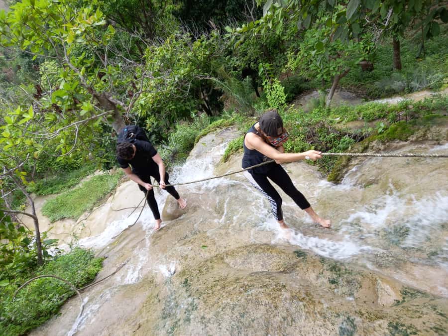 Chiang Mai: 22 km XC Mountain Biking from Sticky Waterfall - The 22 km cross-country MTB: red dirt, clay trails, real effort