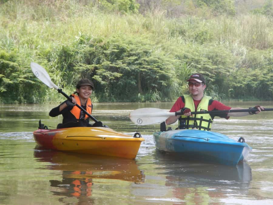 Chiang Mai: 25km Leisure Mountain Biking & Jungle Kayaking - Wat Ban Den: A Culture Reset Before You Get Muddy