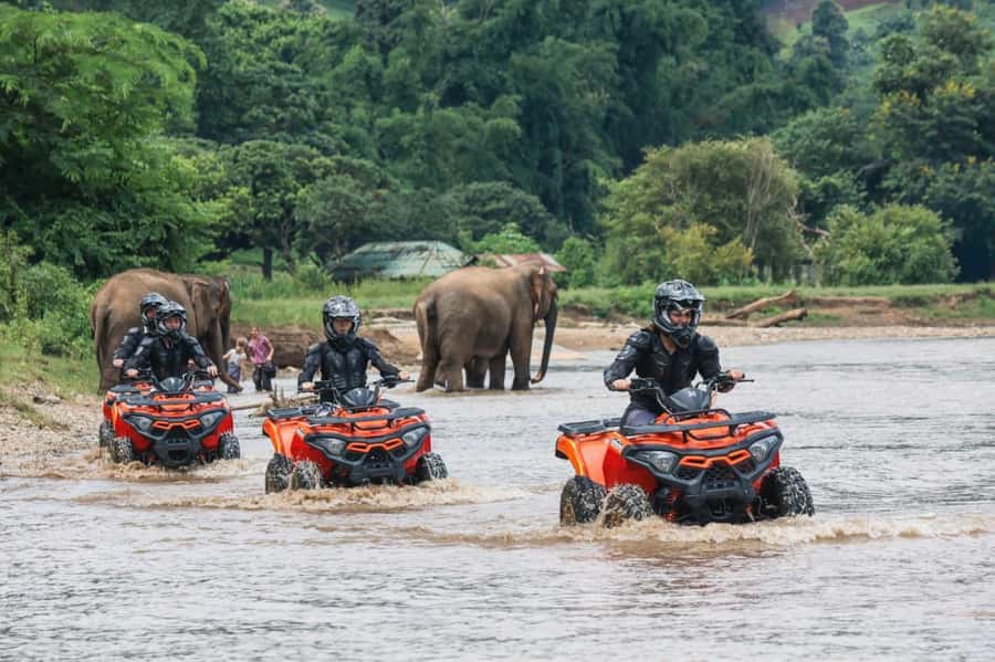 Chiang Mai: 3-Hour ATV Quad Biking Jungle Adventure - Entering Mae Taeng: From Chiang Mai Pickup to Base Camp Comfort