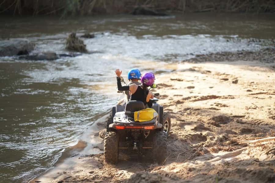 Chiang Mai: ATV Adventure 2-Hrs,Feeding,Rafting & Lunch Trip - Elephant Feeding in the Middle of an Adventure Day