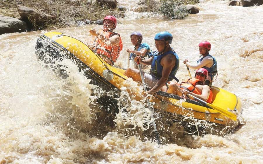 Chiang Mai: ATV Adventure, Jungle Hike & White Water Rafting - Mae Taeng ATV adventure: riding a 200cc quad on countryside trails