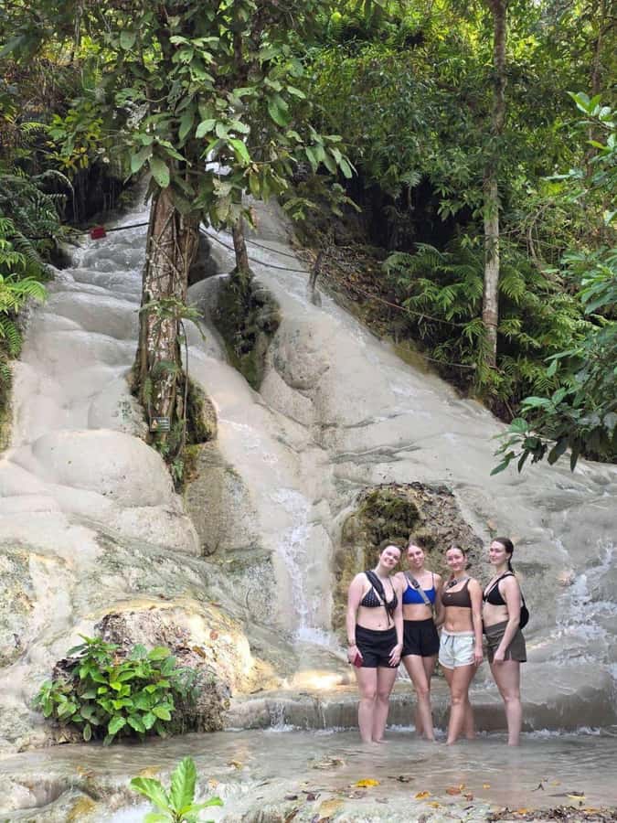Chiang Mai: ATV, White Water Raft, & Sticky Waterfall Tour - Sticky Waterfall: what to expect when you start with the wettest stop