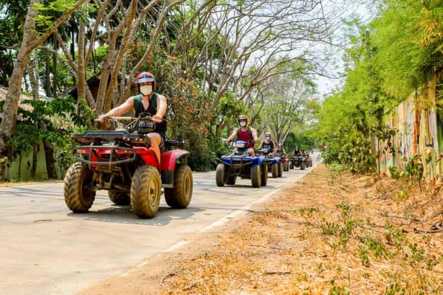 Chiang Mai ATV & White Water Rafting & Trekking to Waterfall - ATV Riding (200cc): Controlled Thrills, Jungle-Route Energy