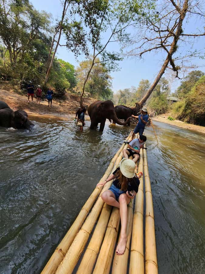 Chiang Mai: Bamboo Rafting and Wat Phra That Doi Kham - What Makes This Chiang Mai Half-Day Feel Worth Your Time