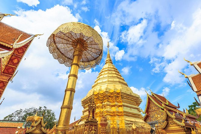 Chiang Mai Best City Tour with Doi Suthep, Pha Lat & Chedi Luang - Stop 3: Wat Pha Lat, the quieter precursor on steep ground