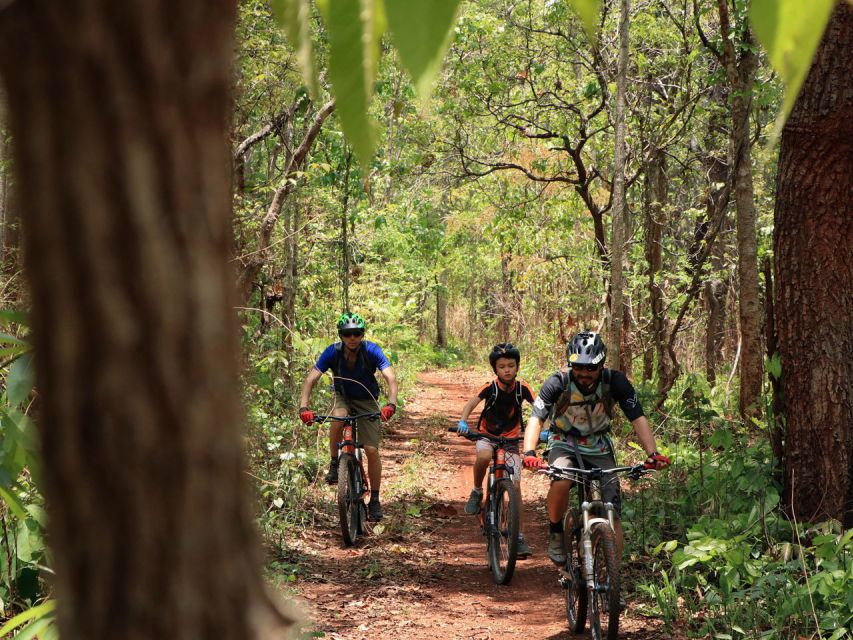 Chiang Mai: Boat Ride and Cycling Tour to Sticky Waterfall - Bikes and Safety Gear: KONA Setup for Real Terrain