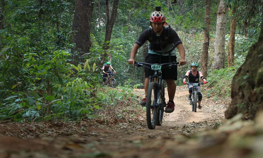 Chiang Mai: Buffalo Soldier Trail Guided Mountain Biking - First minutes: hotel pickup, coffee, and a big altitude drop