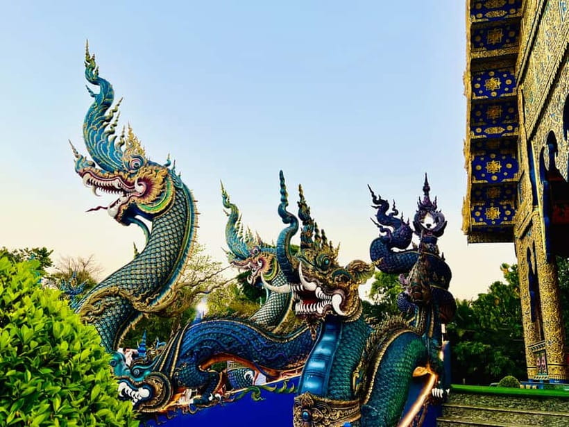 Chiang Mai: Chiang Rai Highlights in One Day - Huay Pla Kang Temple: the 79-meter Guan Yin and the elevator views