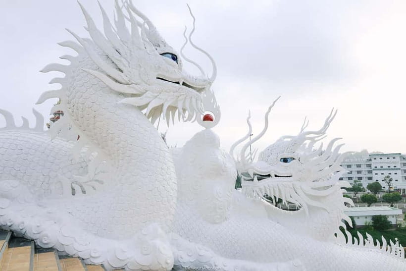 Chiang Mai: Chiang Rai Temples and Long-Neck Karen Village - Wat Huay Pla Kang: The 25-Story Guan Yin and Panoramic Views