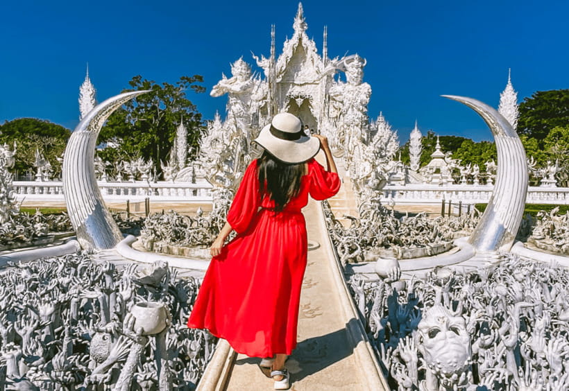 Chiang Mai: Chiang Rai White, Blue, Red Temples & Long Neck - Mae Kha Chan Hot Springs: your reset stop before the next temple push