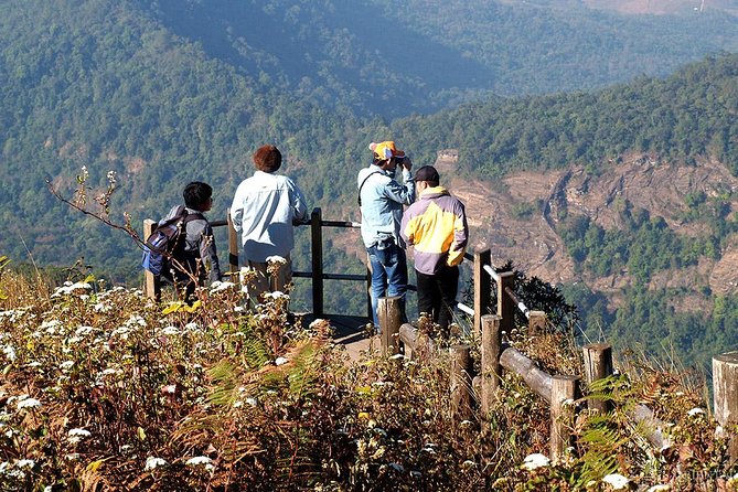 CHIANG MAI: Doi Inthanon-Trekking Keiw Mae Pan-Waterfall-Lunch - King and Queen Pagodas: calm stops with big altitude drama