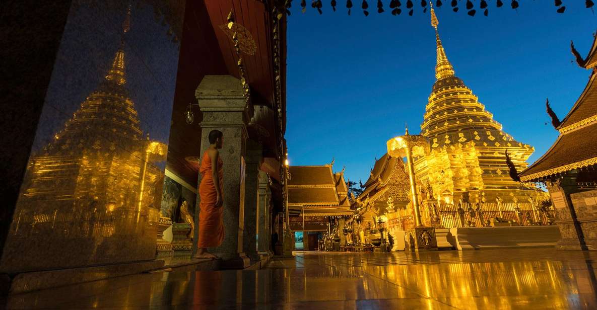 Chiang Mai: Doi Suthep & Wat Umong Twilight Tour with Pickup - Key Things You’ll Notice on This Twilight Tour