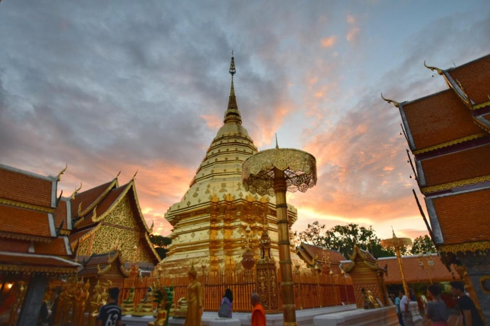 Chiang Mai: Doi Suthep & Wat Umong Twilight Tour with Pickup - Hotel Pickup and the 4-Hour Timing That Keeps You From Rushing