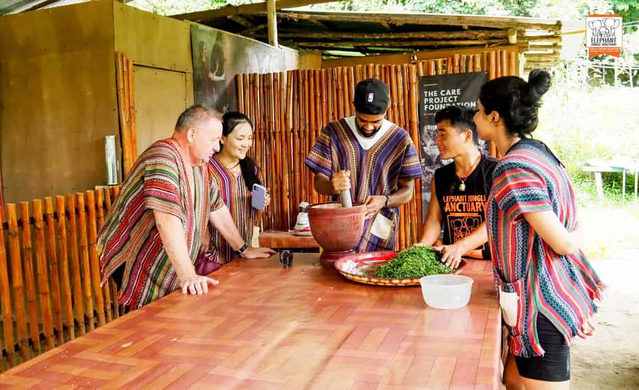 Chiang Mai Elephant Jungle Sanctuary &Mama Noi Cooking Class - Mama Noi cooking class: learn Thai food by doing