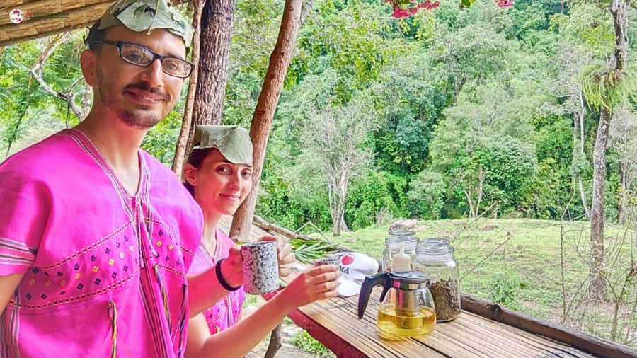 Chiang Mai: Elephant Sanctuary & Suthep Temple Sunrise View - Waterfall herbal tea break and the Thai souvenir workshop