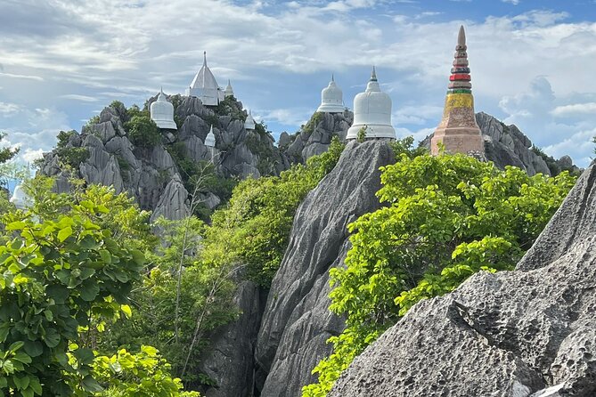 Chiang Mai Exotic Excursion Unseen Miracle of Faith To Pupadang Lampang Temple - Wat Phrabat Pu Pha Daeng: Prosperity Prayers Up the Hill